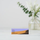 Mini Carte de visite de désert (Debout devant)