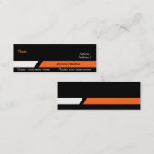 Mini Carte de visite de directeur commercial (Devant / Derrière)