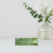 Mini Carte de visite de directeur d'agriculture (Debout devant)