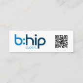 Mini Carte de visite de distributeur b:HIP (Devant)