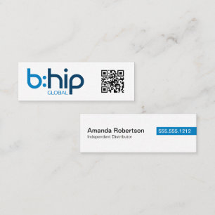 Mini Carte de visite de distributeur b:HIP