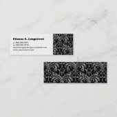 Mini Carte de visite de Fleur de Lys Personal (Devant / Derrière)