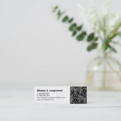 Mini Carte de visite de Fleur de Lys Personal (Debout devant)