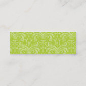 Mini Carte de visite de Fleur de Lys Personal (Dos)