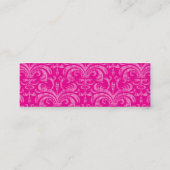 Mini Carte de visite de Fleur de Lys Personal (Dos)