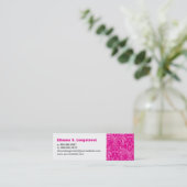 Mini Carte de visite de Fleur de Lys Personal (Debout devant)