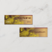 Mini Carte de visite de Grunge Industrie (Devant / Derrière)