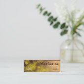 Mini Carte de visite de Grunge Industrie (Debout devant)