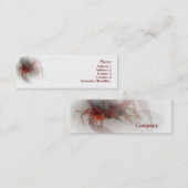 Mini Carte de visite de homard (Devant / Derrière)