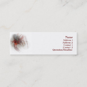 Mini Carte de visite de homard