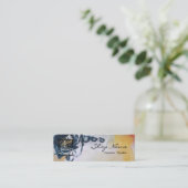 Mini Carte de visite de la cafétéria (Debout devant)