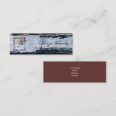 Mini Carte de visite de la cafétéria (Devant / Derrière)
