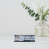 Mini Carte de visite de la cafétéria (Debout devant)