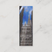 Mini carte de visite de la société de construction (Dos)