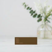 Mini Carte de visite de la terre (Debout devant)