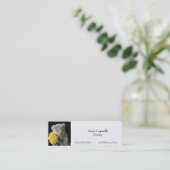 Mini carte de visite de l'ours de Daffodil (Debout devant)