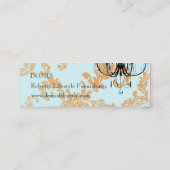 Mini Carte de visite de lustre (Dos)