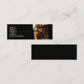 Mini Carte de visite de maquillage (Devant / Derrière)