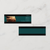 Mini Carte de visite de massage (Devant / Derrière)