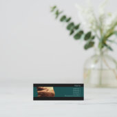 Mini Carte de visite de massage (Debout devant)