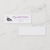 Mini Carte de visite de mèches (Devant / Derrière)