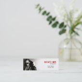 Mini Carte de visite de mode/photographie (Debout devant)