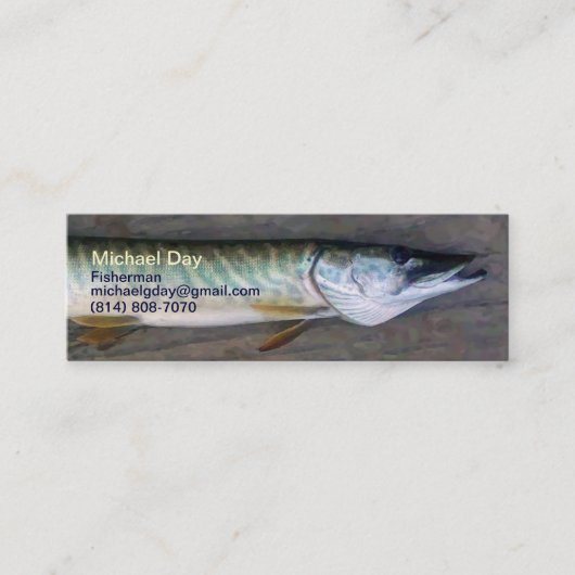Mini Carte de visite de Muskie (Devant)