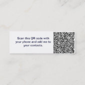 Mini Carte de visite de Muskie (Dos)
