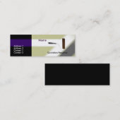 Mini Carte de visite de peinture (Devant / Derrière)