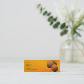 Mini Carte de visite de plage (Debout devant)