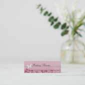 Mini Carte de visite de planificateur de mariage (Debout devant)