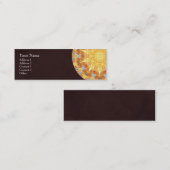 Mini Carte de visite de profil de mandala de (Devant / Derrière)