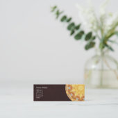 Mini Carte de visite de profil de mandala de (Debout devant)