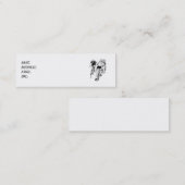 Mini Carte de visite de recyclage (Devant / Derrière)