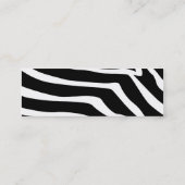 Mini Carte de visite de rouge à lèvres de baiser (Dos)