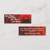 Mini Carte de visite de RSD (Devant / Derrière)