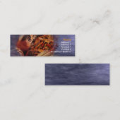 Mini Carte de visite de saucisse fumé (Devant / Derrière)