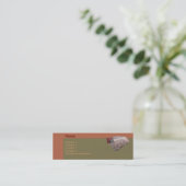 Mini Carte de visite de tapis (Debout devant)