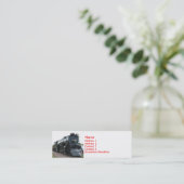 Mini Carte de visite de train (Debout devant)