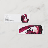 Mini Carte de visite de vin (Devant / Derrière)