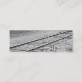 Mini Carte de visite de voie de garage de rail (Dos)