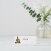 MINI CARTE DE VISITE DE YOGA (Debout devant)