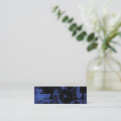 Mini Carte de visite d'engrenages (Debout devant)