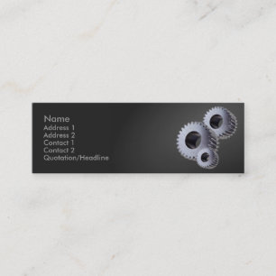 Mini Carte de visite des Cogs d'argent