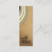 Mini Carte de visite des leçons de guitare (Dos)
