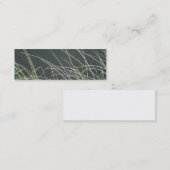 Mini Carte de visite d'herbes (Devant / Derrière)