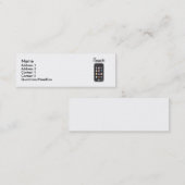 Mini carte de visite d'iteach (Devant / Derrière)