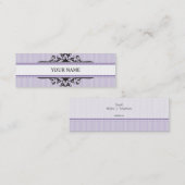 MINI CARTE DE VISITE :: divine 6 (Devant / Derrière)