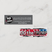 Mini Carte de visite DO theTRUMP (Devant / Derrière)