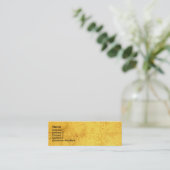 Mini Carte de visite d'or (Debout devant)